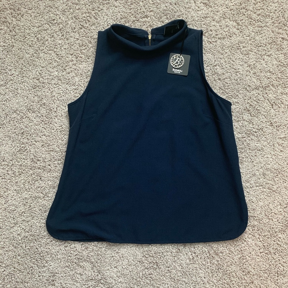 Bobeau cowl neck shell